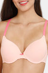 Zivame Push-Up Wired Medium Coverage Bra - Peach Pearl — thumbnail 4